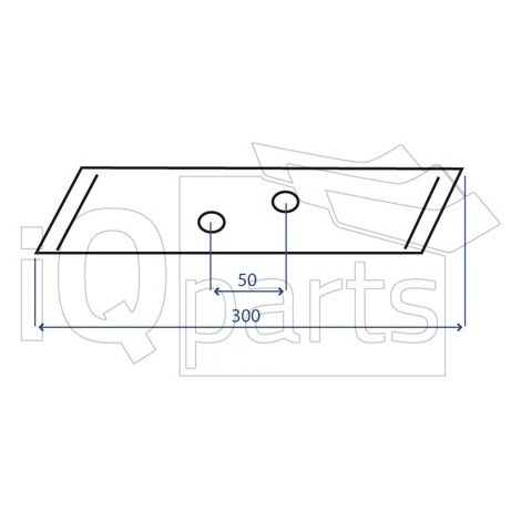 PUNTA REV. PER VOMERE DX 622180 KUHN